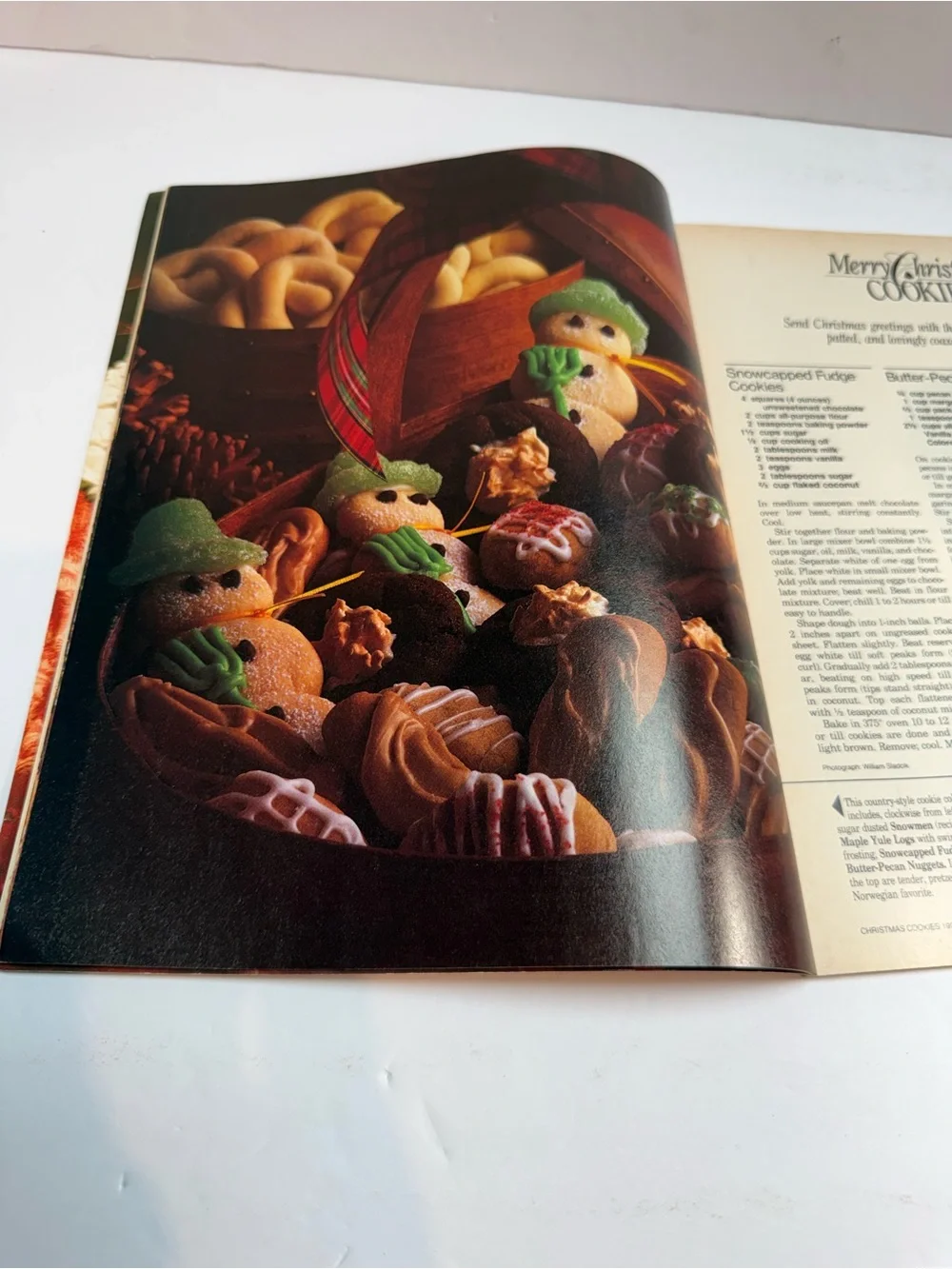 Better Homes and Gardens Christmas Cookies Magazine 1990 Holiday Recipes